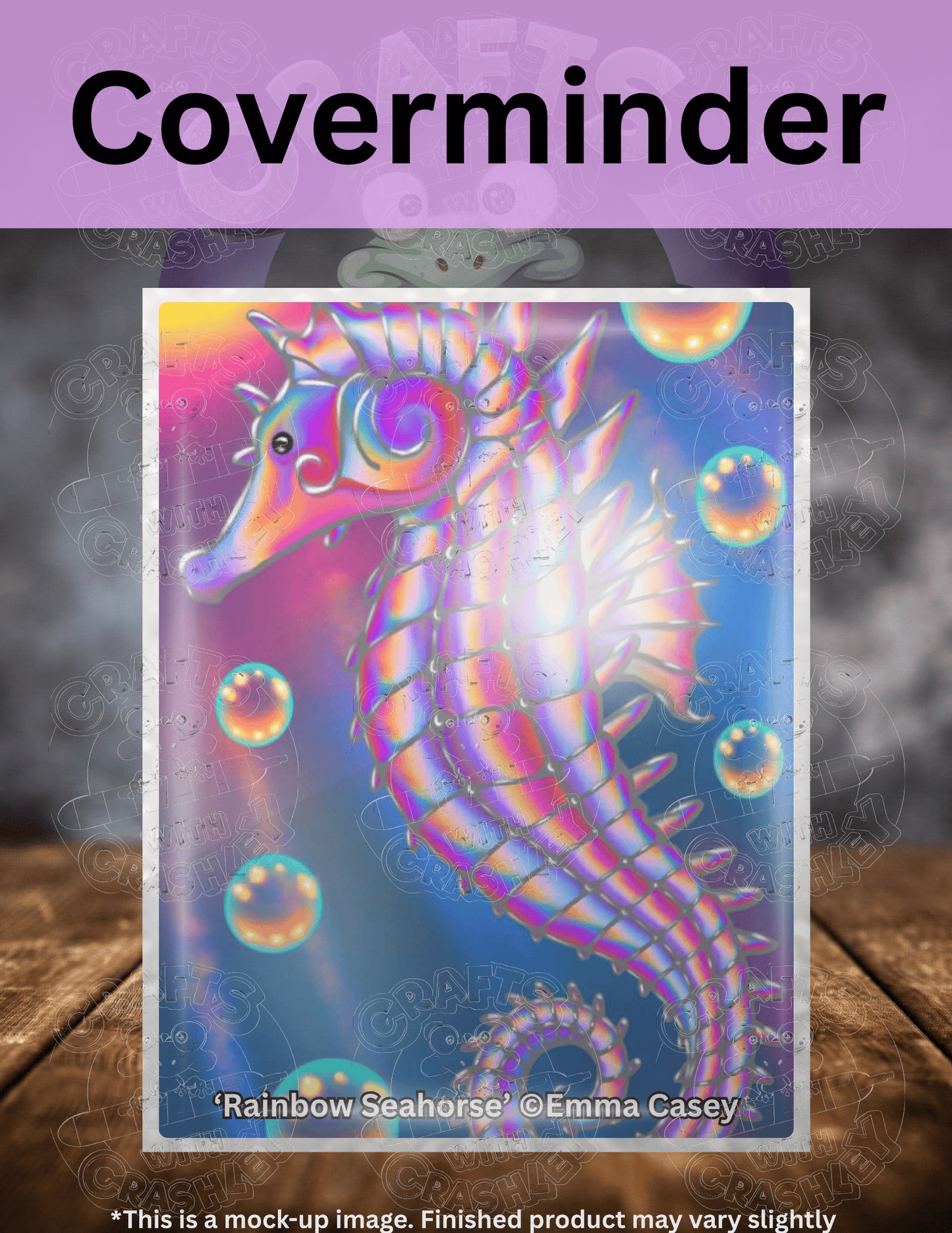 "Rainbow Seahorse" by ©Emma Casey Premium Accessories for Diamond Painting