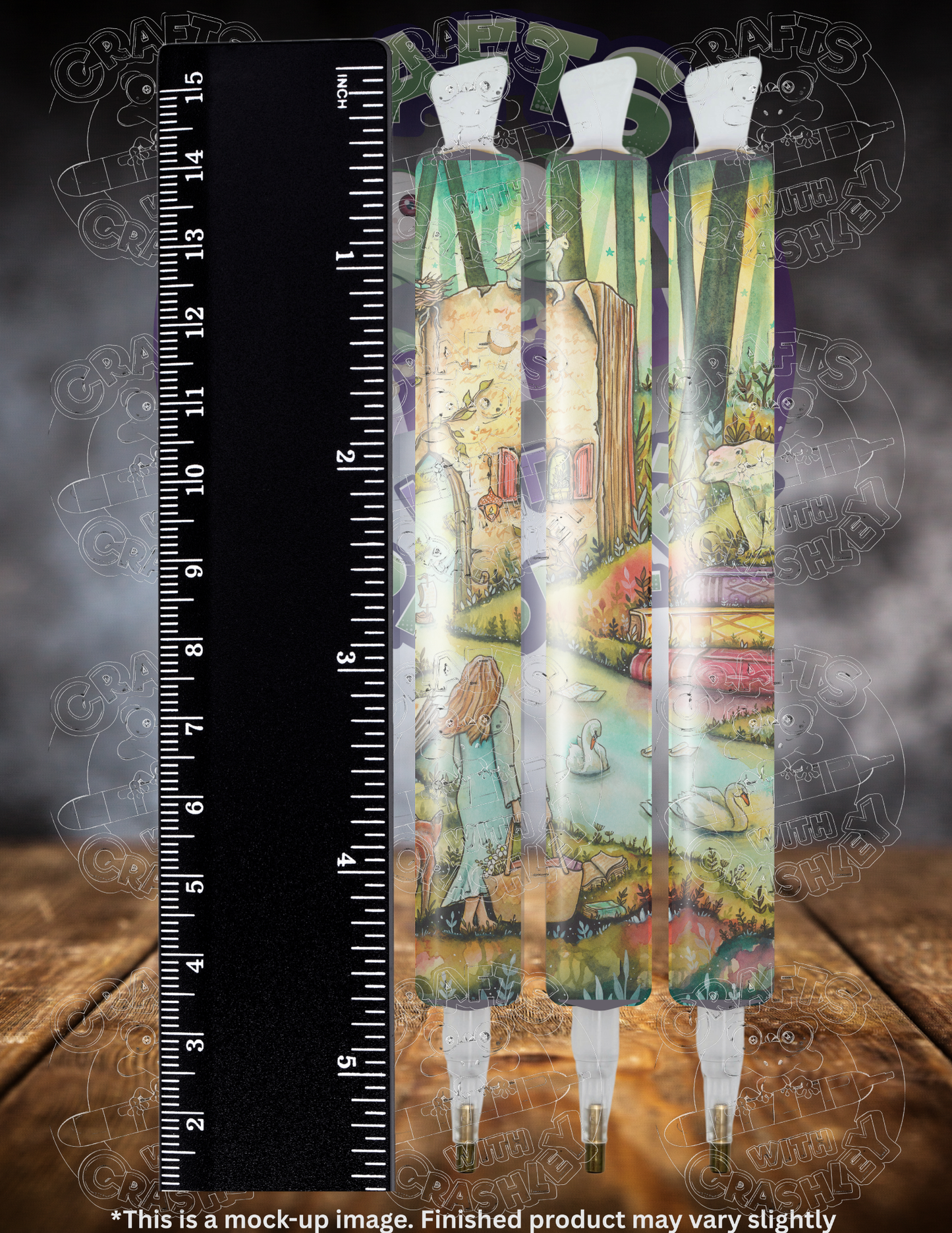 "So Many Chapters" by ©Kat Fedora Premium Accessories for Diamond Painting