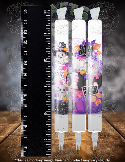 "Sweet Ghosts Pumpkin Stack" by ©Sheena Pike Premium Accessories for Diamond Painting