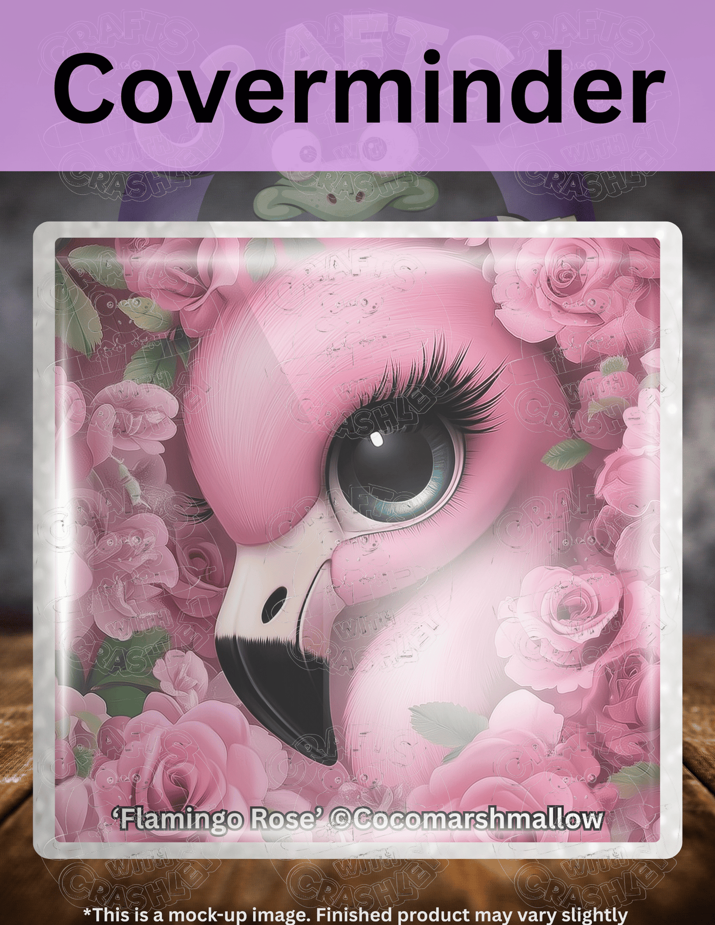 "Flamingo Rose" by ©Cocomarshmallow Premium Accessories for Diamond Painting