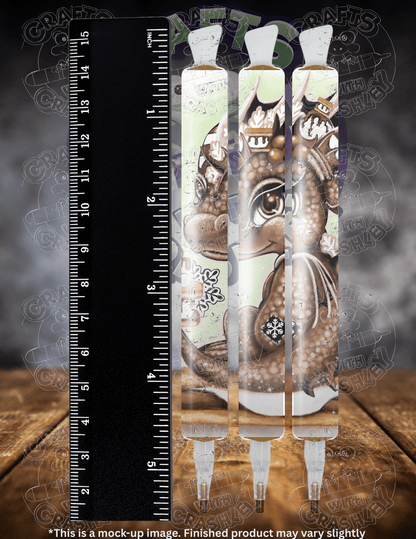 "Hot Cocoa n' S'mores Lil Dragon" by ©Sheena Pike Premium Accessories for Diamond Painting