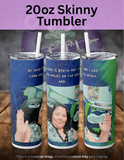 "Berta's Dating Profile" Premium Accessories for Diamond Painting