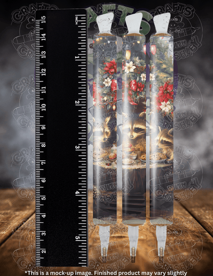 "Raccoon Christmas" by ©Claudia McKinney Premium Accessories for Diamond Painting