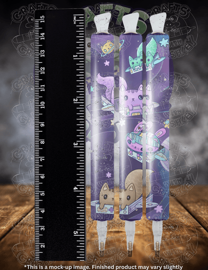 "Space Bunny Box Cats" by ©Jeremiah Ketner Premium Accessories for Diamond Painting