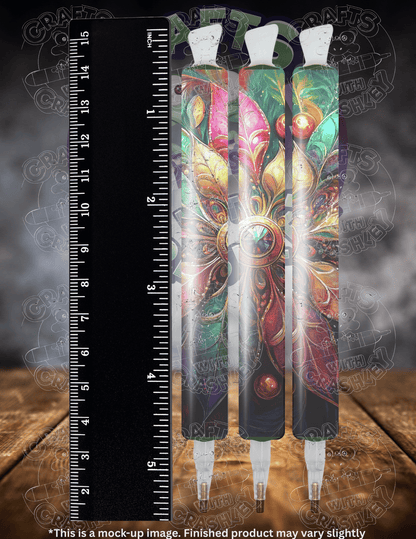 "Poinsettia Christmas Ornament" by ©Peggy Collins Premium Accessories for Diamond Painting