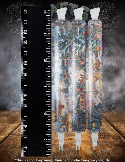 "Sledding to Town" by ©Chuck Pinson Premium Accessories for Diamond Painting