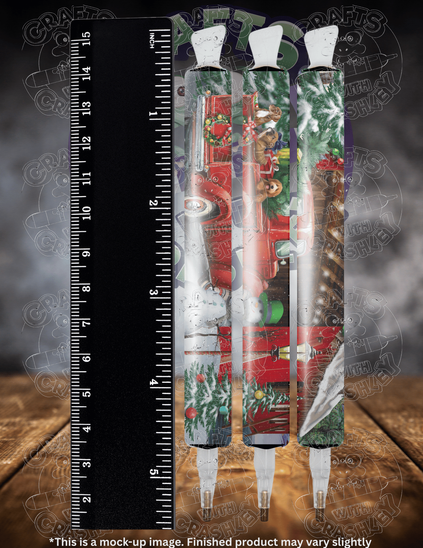 "Going Home for Christmas" by ©Tom Wood Premium Accessories for Diamond Painting