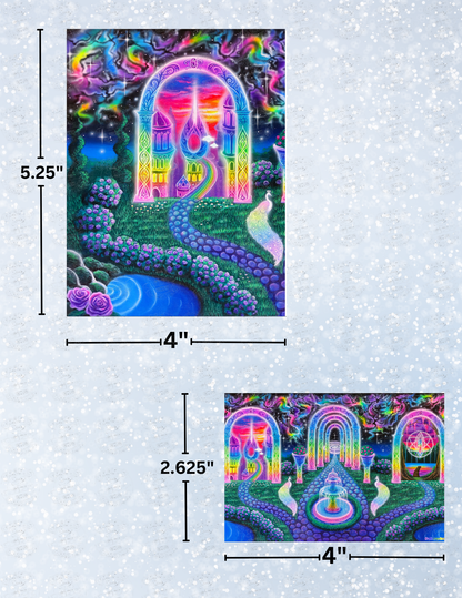 "Cosmic Garden" by Becca Tindol Decorative Diamond Painting Release Papers