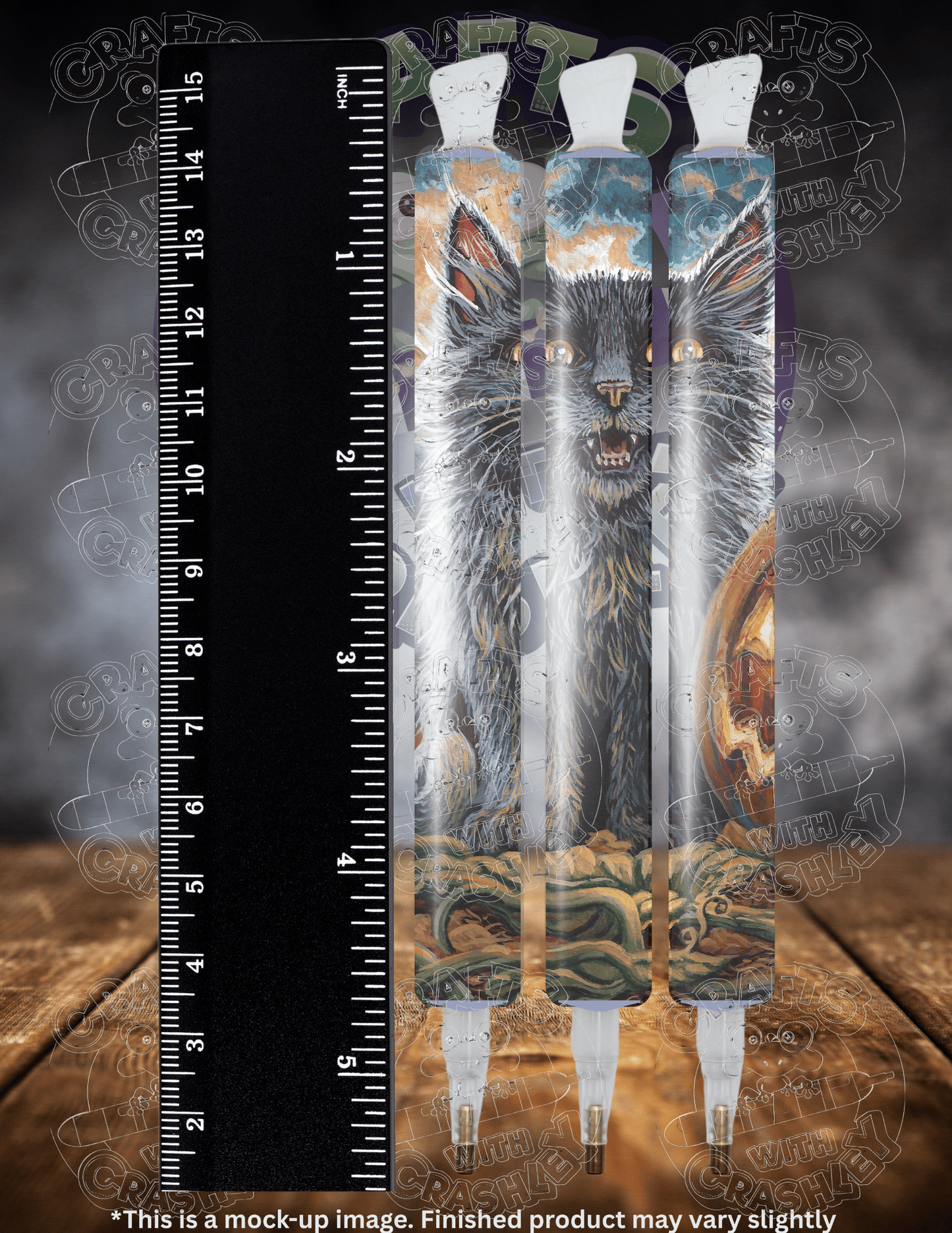 "Spooky Kitty" by ©Dakota Daetwiler Premium Accessories for Diamond Painting