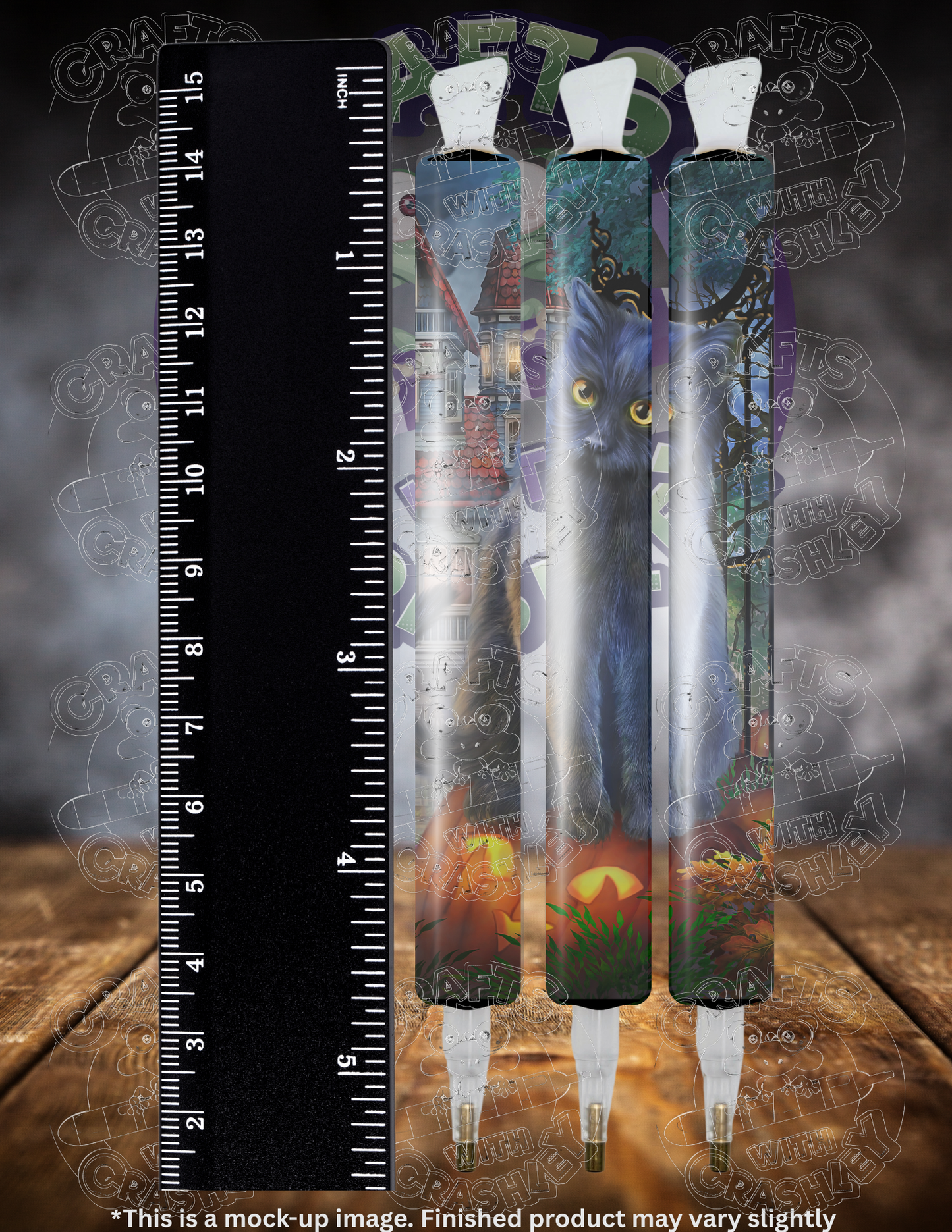 "Halloween Cat" by ©Ciro Marchetti Premium Accessories for Diamond Painting