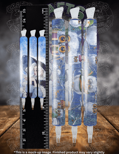 "First Snow" by ©Aria Illustration Premium Accessories for Diamond Painting