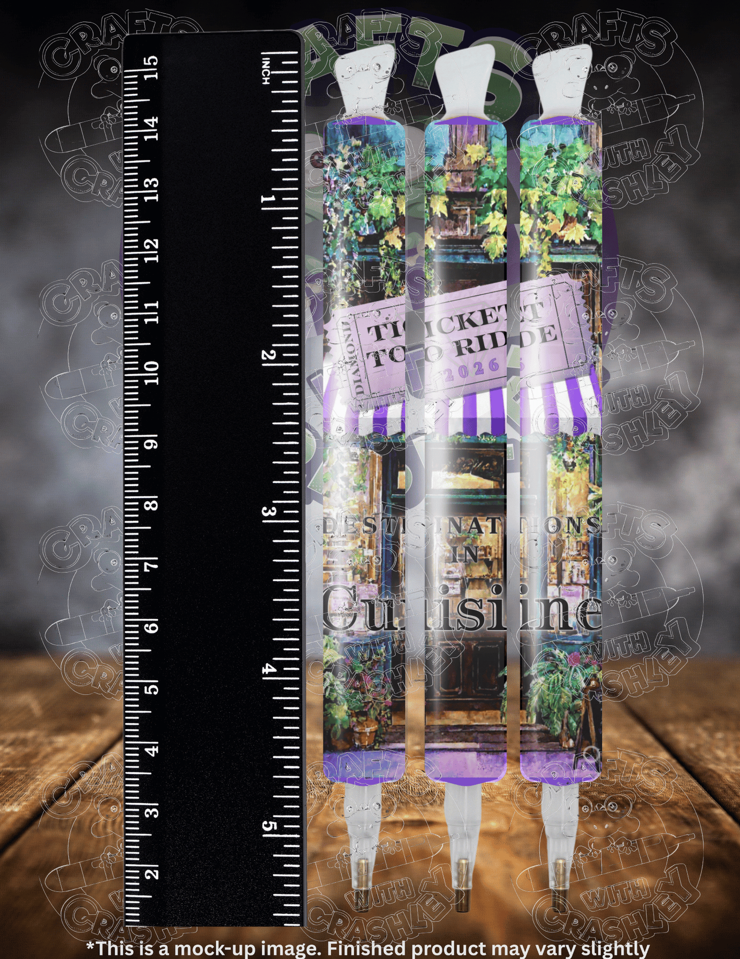 "Ticket to Ride 2026 Chocolatery" Premium Accessories for Diamond Painting