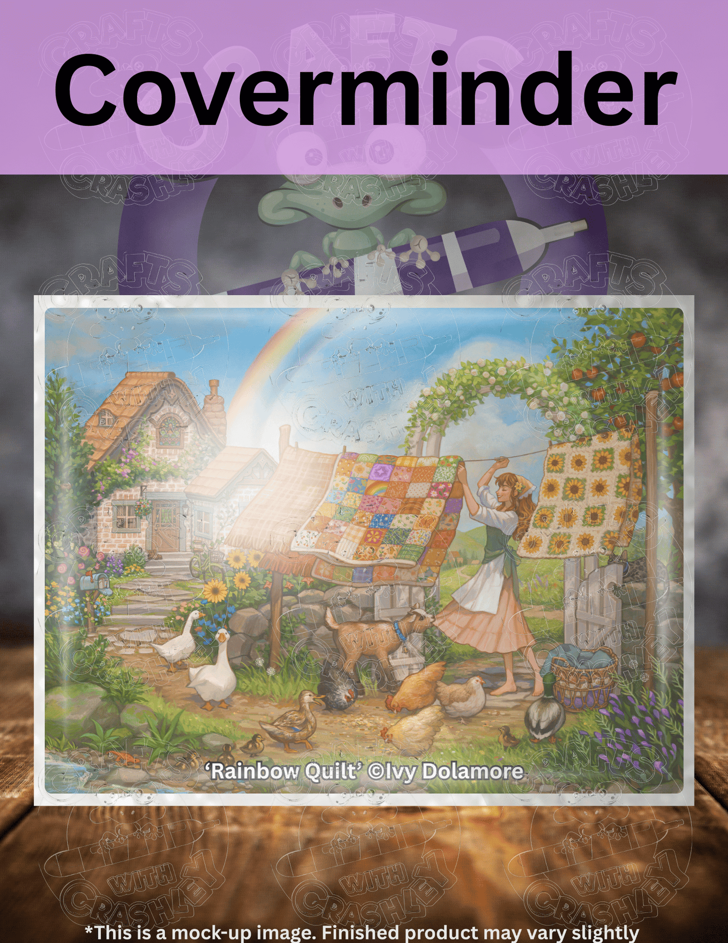 "Rainbow Quilt" by ©Ivy Dolamore Premium Accessories for Diamond Painting