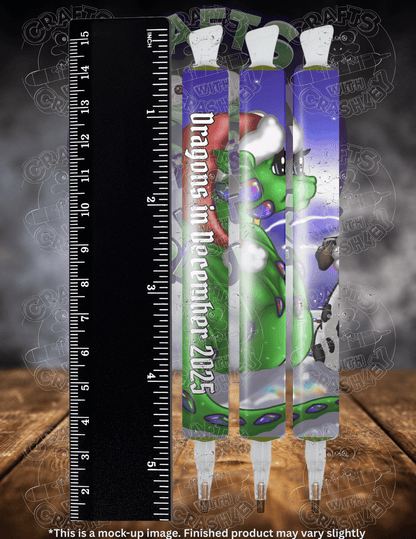 "Dragons in December 2025" by ©Emma Casey Premium Accessories for Diamond Painting