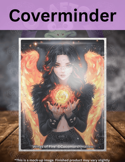 "Wings of Fire" by ©Cocomarshmallow Premium Accessories for Diamond Painting