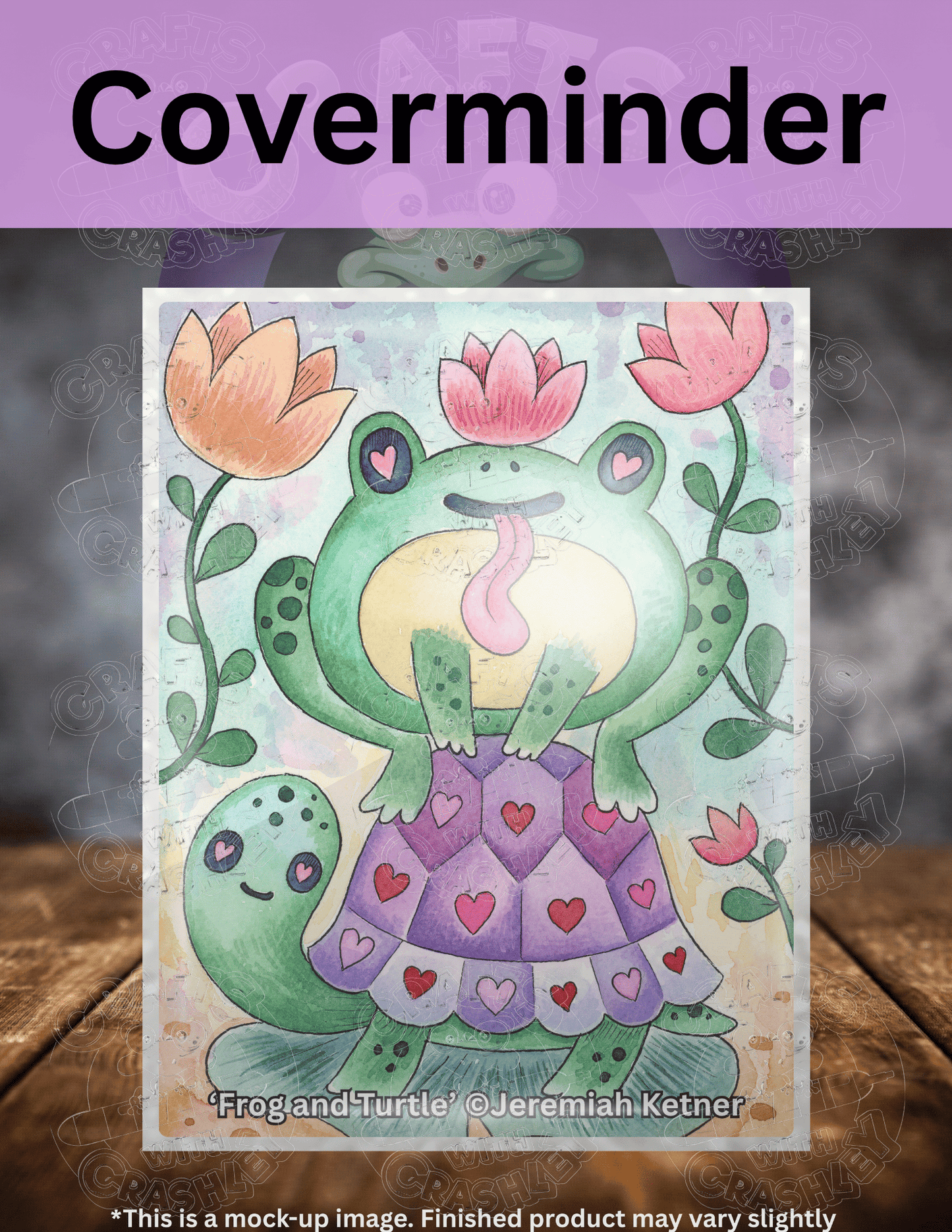 "Frog and Turtle" by ©Jeremiah Ketner Premium Accessories for Diamond Painting