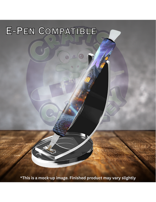 Halloween Haunted House by ©Claudia McKinney Diamond Painting Pen