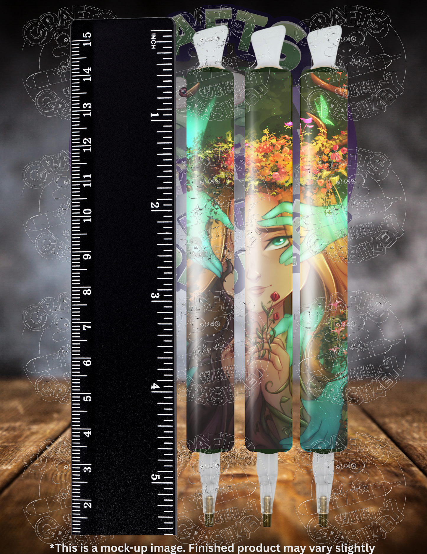 "Goddess of the Forest" by ©Femke Deborah Premium Accessories for Diamond Painting