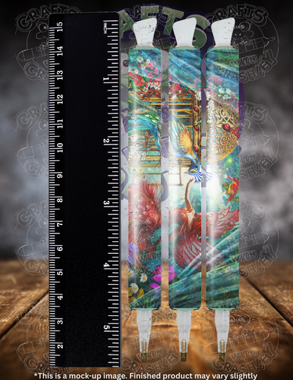 "Red Fairy Forest" by ©Ciro Marchetti Premium Accessories for Diamond Painting