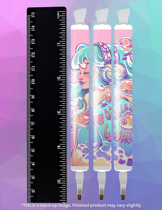 Ocean Waves by ©Mrs Butter D Diamond Painting Pen