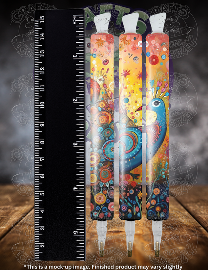 "Paisley the Peacock" by ©Stacy Deal Premium Accessories for Diamond Painting