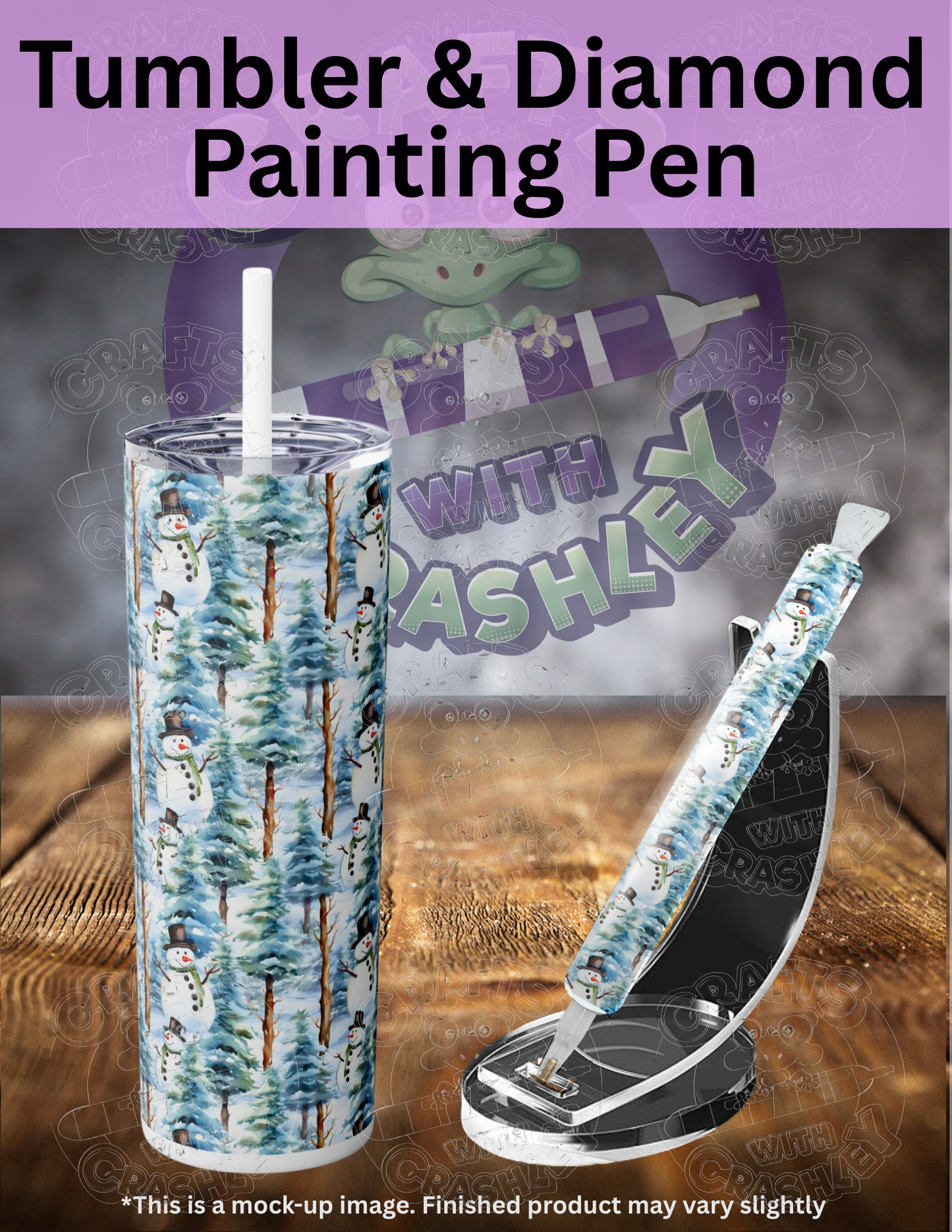 "Merry Snowmen" Premium Accessories for Diamond Painting