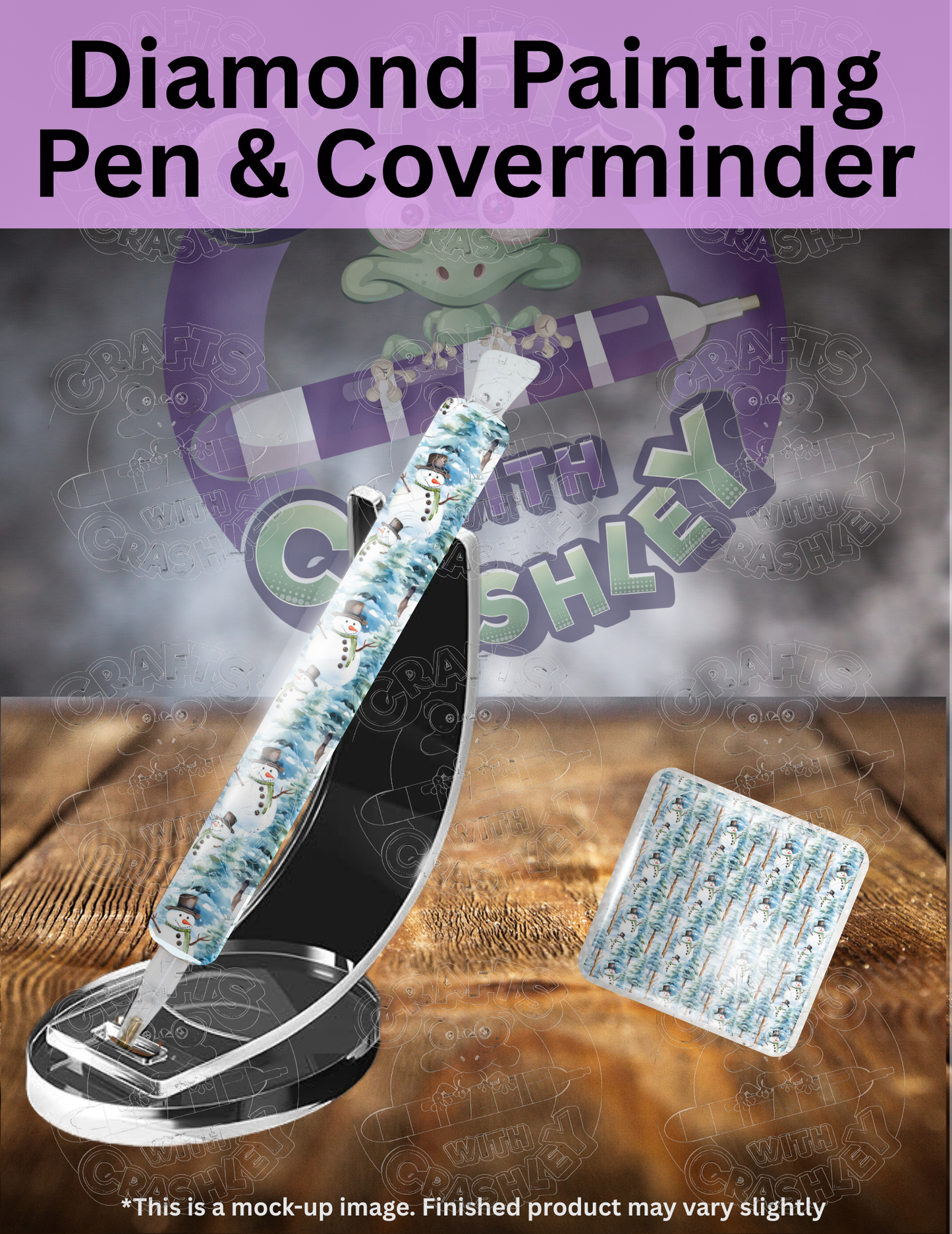 "Merry Snowmen" Premium Accessories for Diamond Painting