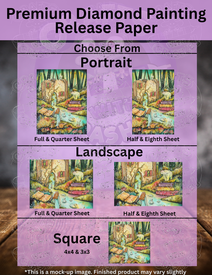 "So Many Chapters" by ©Kat Fedora Premium Accessories for Diamond Painting