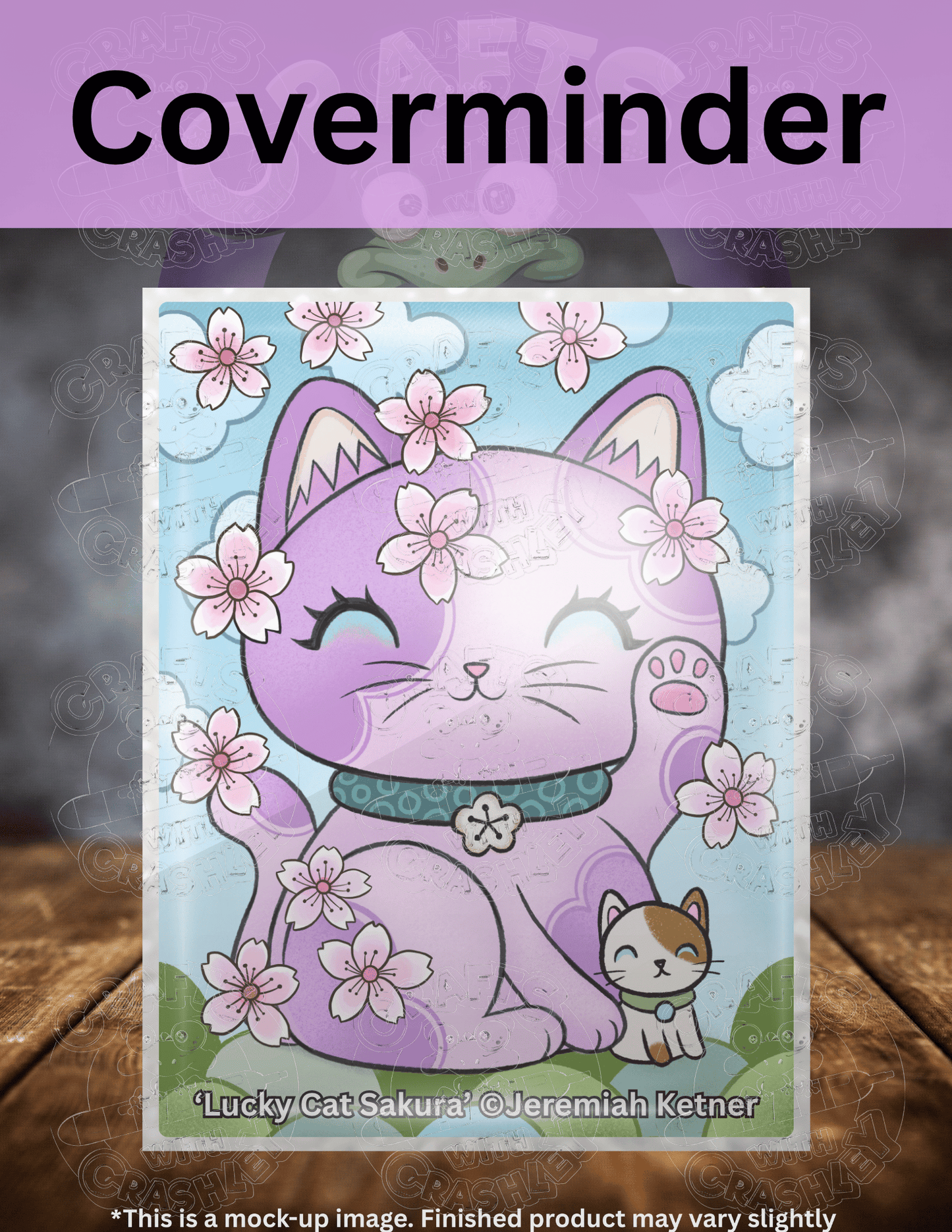 "Lucky Cat Sakura" by ©Jeremiah Ketner Premium Accessories for Diamond Painting