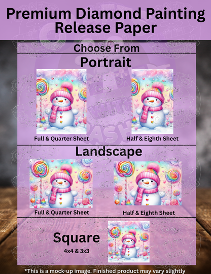 "Snowgirl" by ©Cocomarshmallow Premium Accessories for Diamond Painting