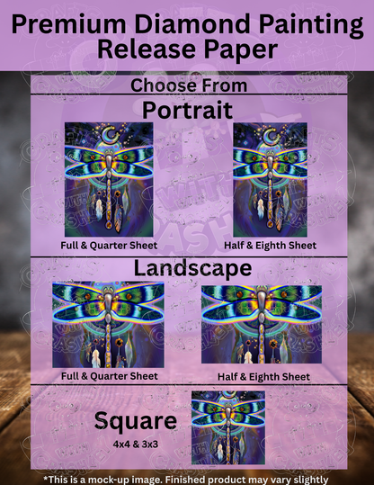 "Aura of the Dragonfly" by ©T.S. Larking Premium Accessories for Diamond Painting