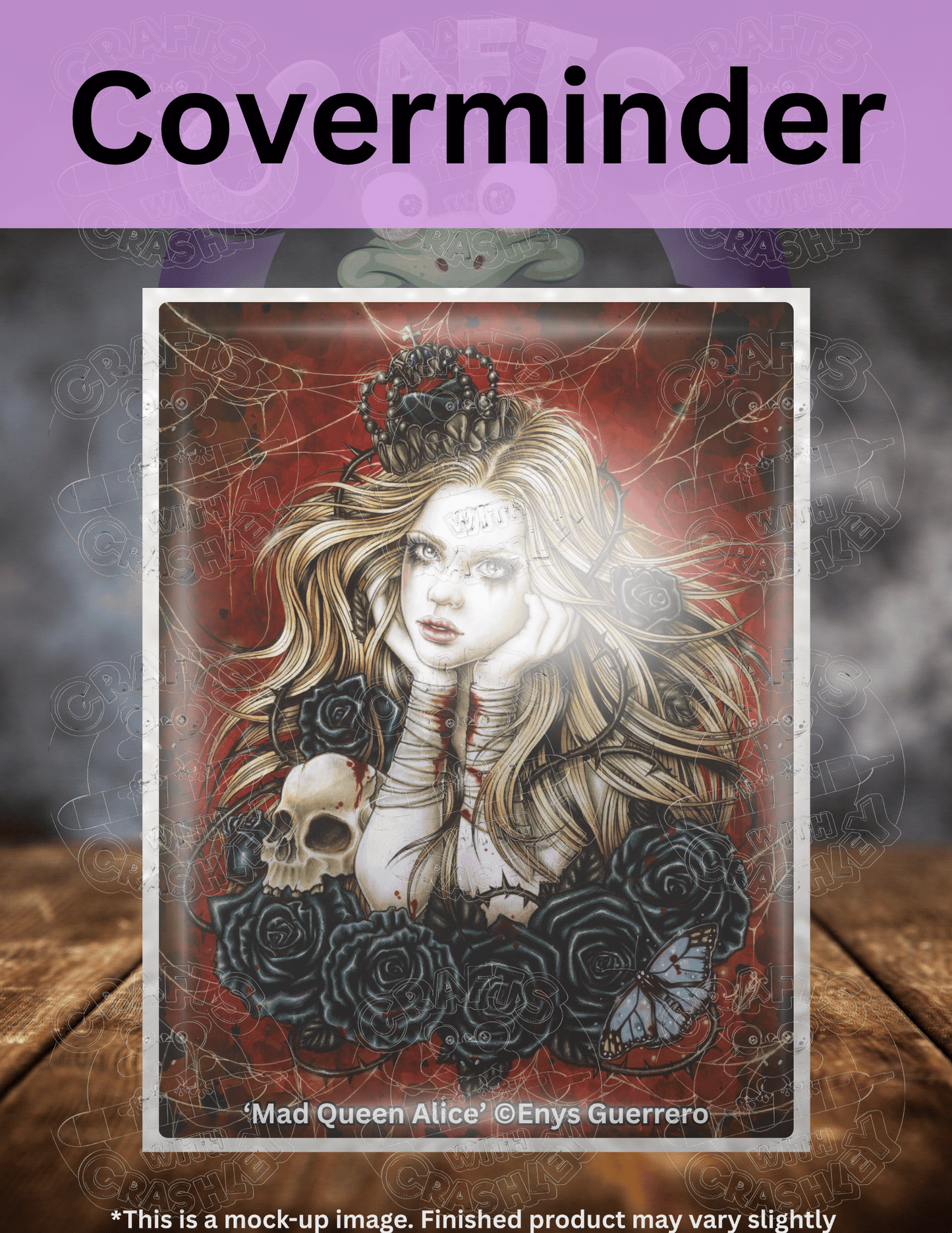 "Mad Queen Alice" by ©Enys Guerrero Premium Accessories for Diamond Painting