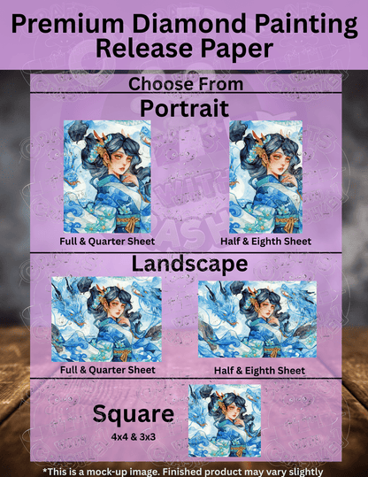 "Mizuchira" by ©Margaret Morales Premium Accessories for Diamond Painting