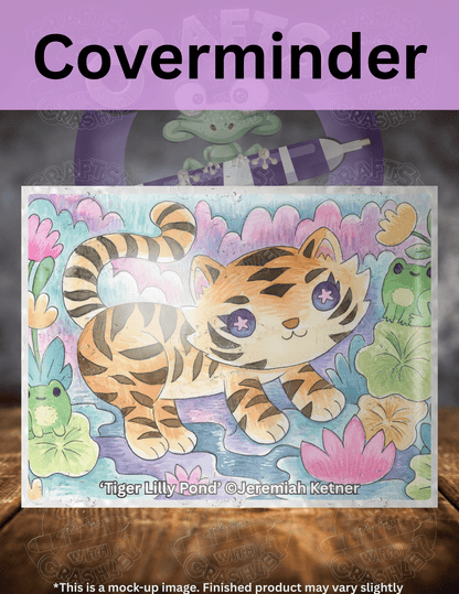 "Tiger Lilly Pond" by ©Jeremiah Ketner Premium Accessories for Diamond Painting