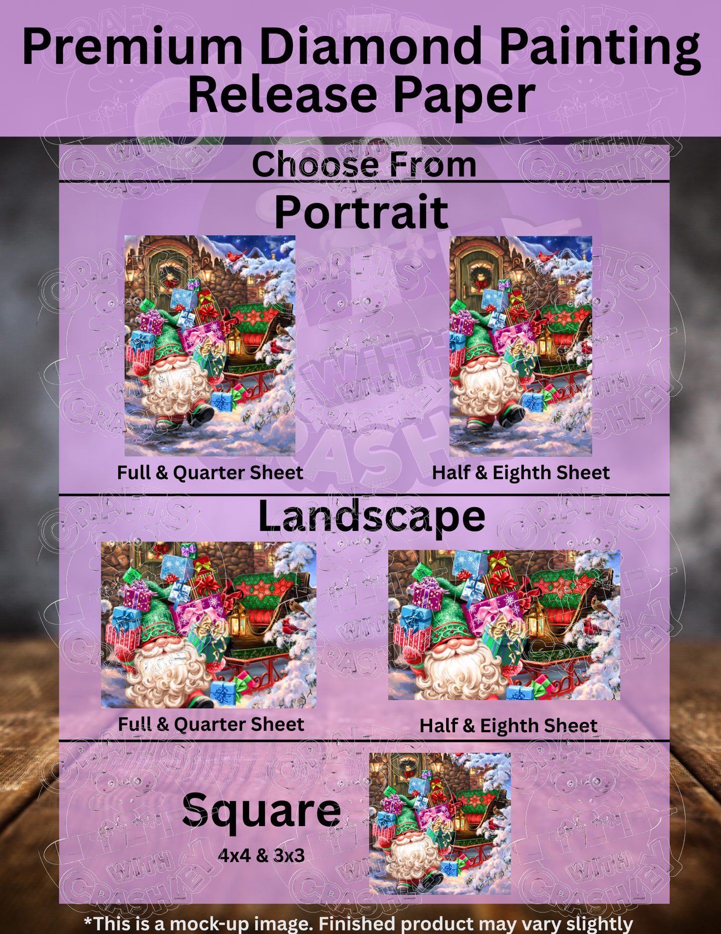 "Filling the Sleigh" by ©Dona Gelsinger Premium Accessories for Diamond Painting