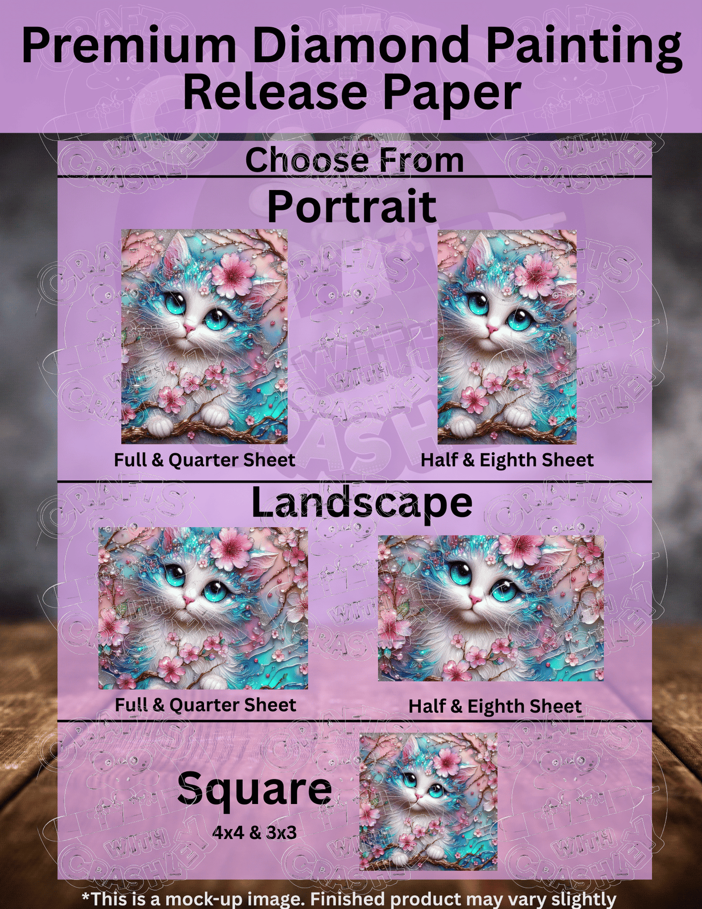 "Hello Sakura" by ©Cocomarshmallow Premium Accessories for Diamond Painting