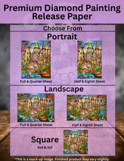 "Swan Lake Castle" by ©Ciro Marchetti Premium Accessories for Diamond Painting