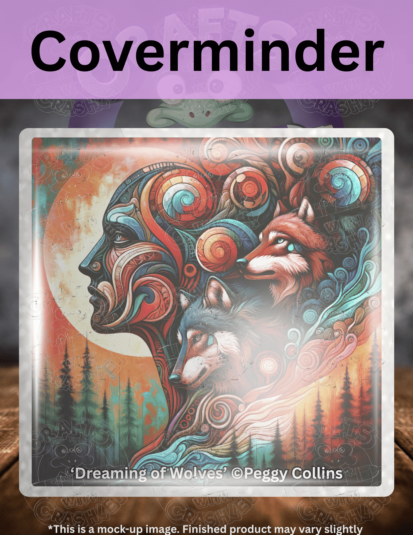 "Dreaming of Wolves" by ©Peggy Collins Premium Accessories for Diamond Painting