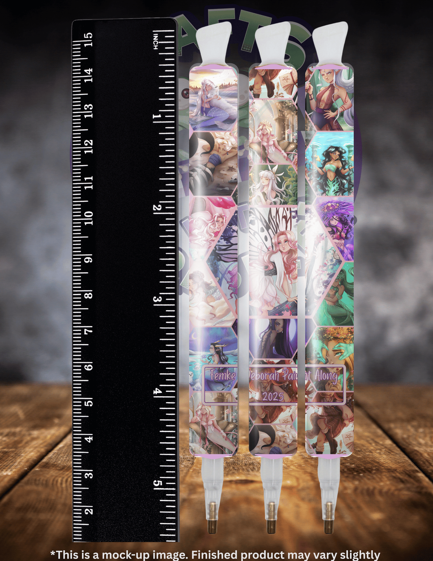 "Femke Deborah Paint Along 2025" by ©Femke Deborah Premium Accessories for Diamond Painting