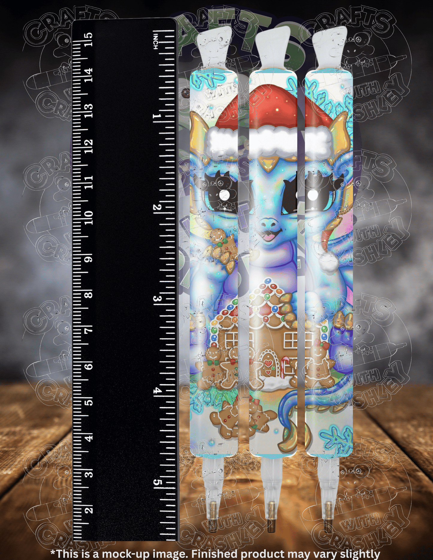 "Gingerbread Dragon" by ©Emma Casey Premium Accessories for Diamond Painting