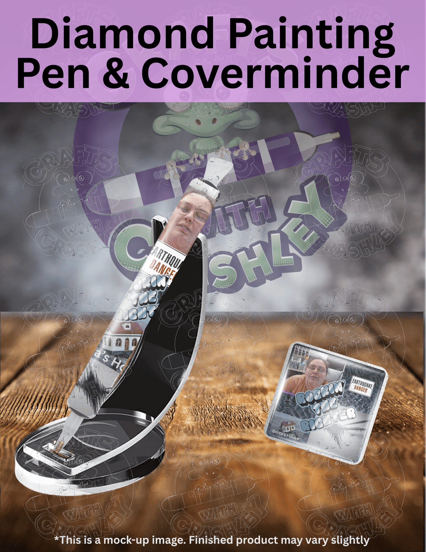 "Rockin' the Richter" Premium Accessories for Diamond Painting