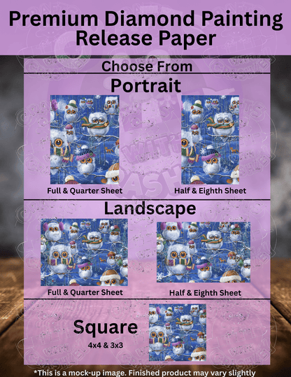 "Night Owls with Hats" by ©Janet Stever Premium Accessories for Diamond Painting