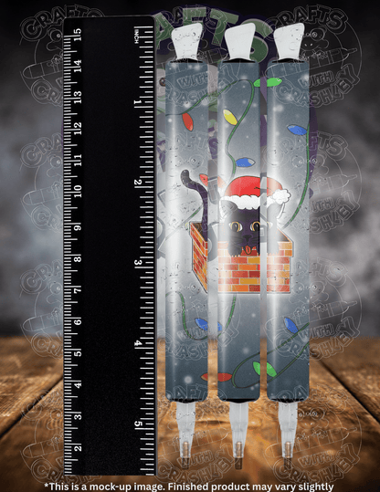 "Santa Kitty" by ©Kaleena Kollmeier Premium Accessories for Diamond Painting