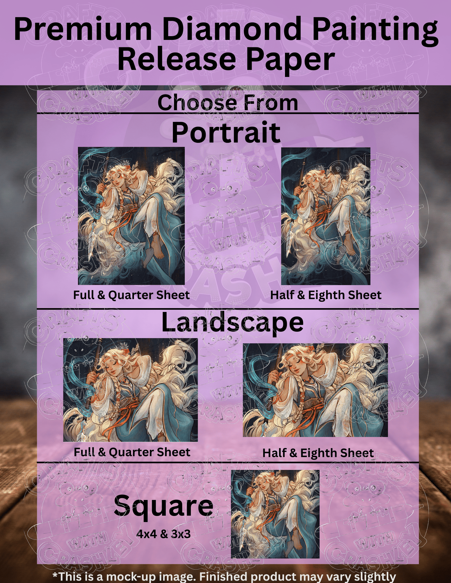 "Sif" by ©ChrissaBug Premium Accessories for Diamond Painting