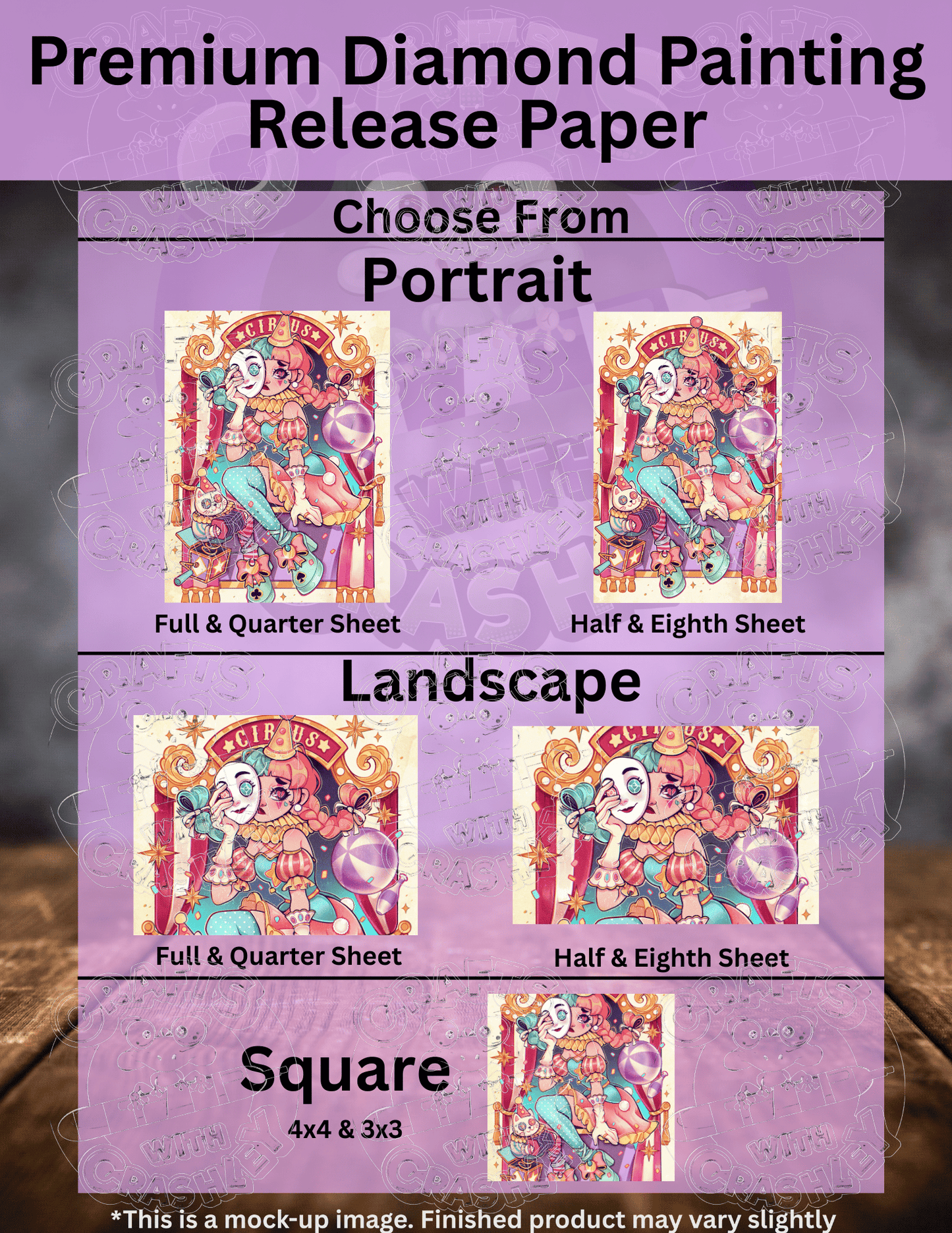 "Circus" by ©Mrs Butter D Premium Accessories for Diamond Painting