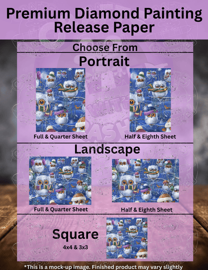 "Night Owls with Hats" by ©Janet Stever Premium Accessories for Diamond Painting