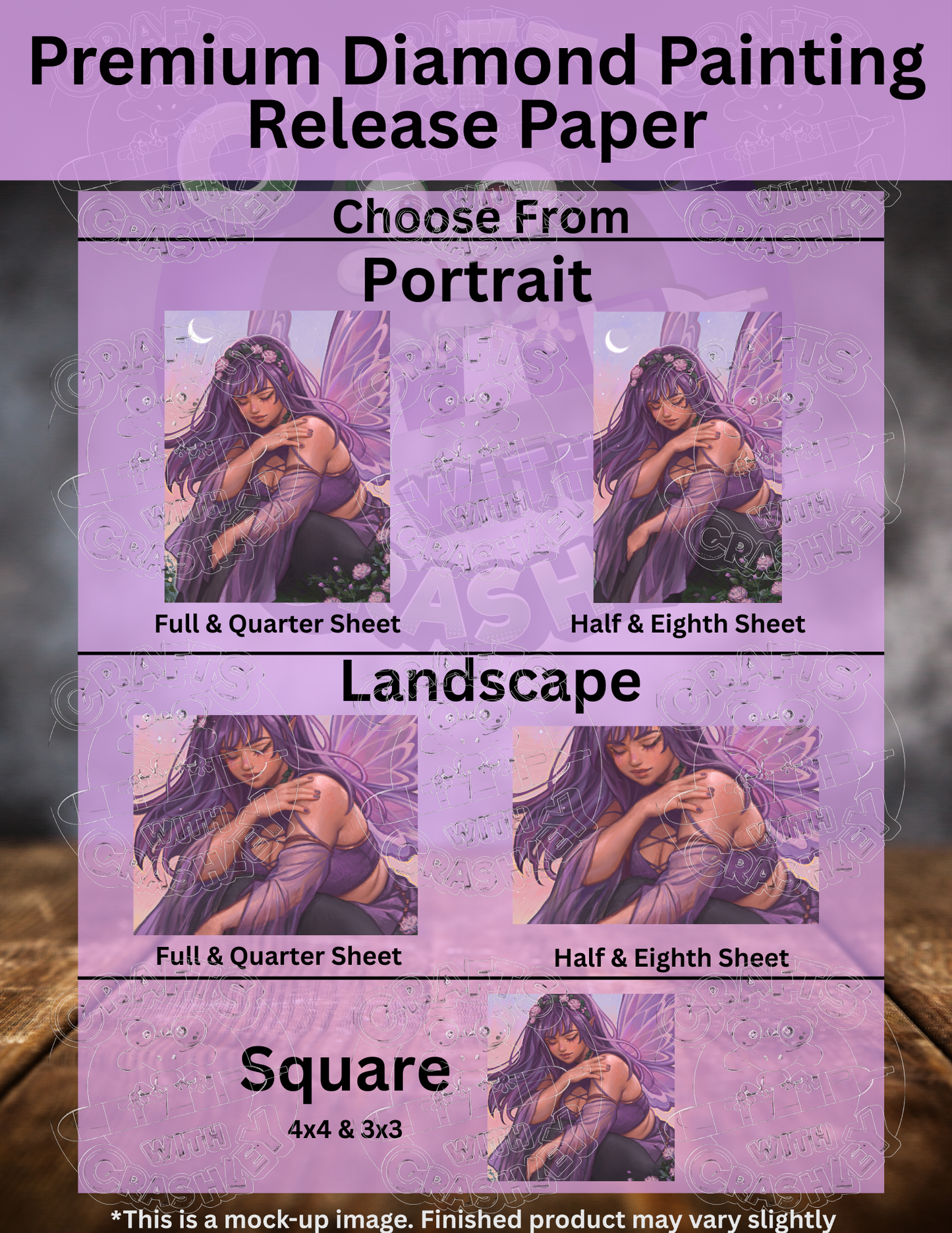 "Amethyst" by ©Ivy Dolamore Premium Accessories for Diamond Painting