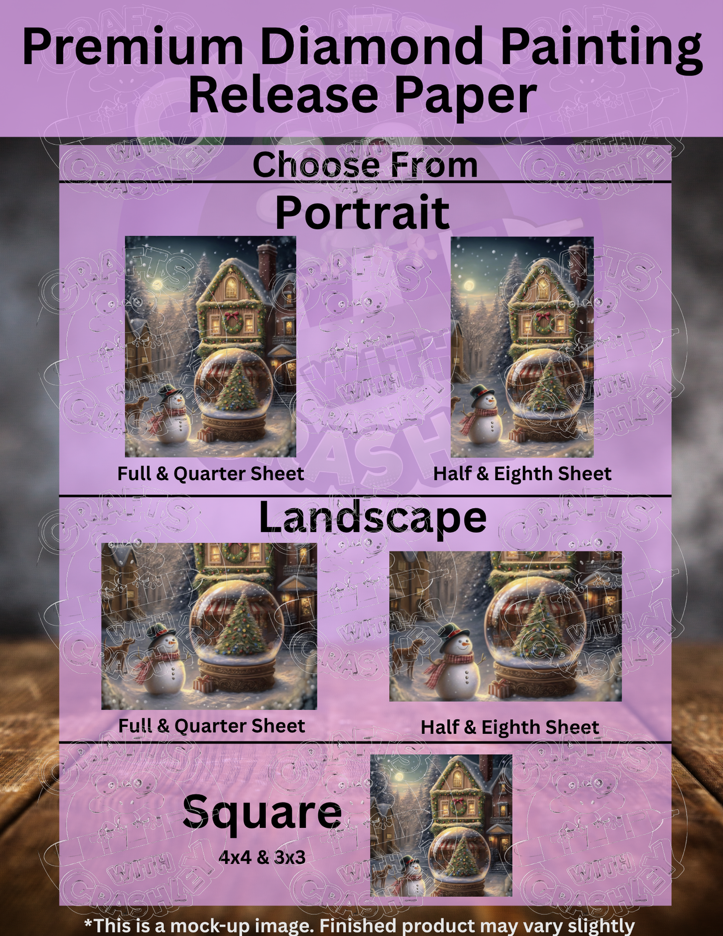 "Winter's Whisper a Magical Christmas Eve" by ©Auclair Studio Premium Accessories for Diamond Painting