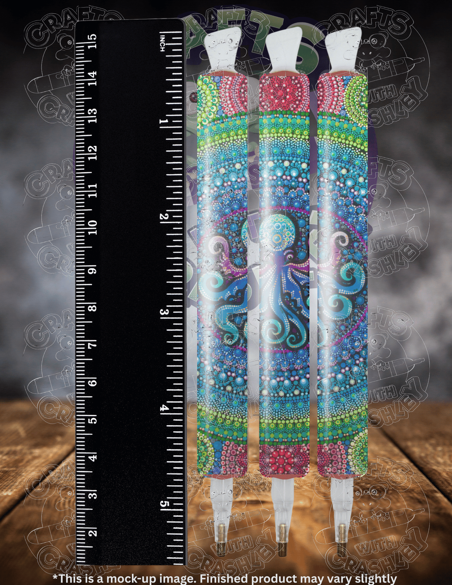 "Octopus" by ©Deborah Malcolm Premium Accessories for Diamond Painting