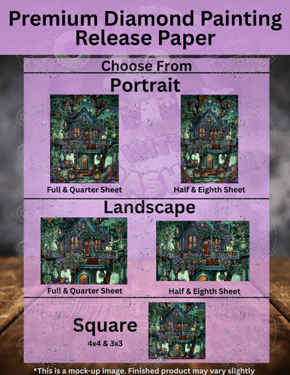 "Love Lives Here" by ©Myka Jelina Premium Accessories for Diamond Painting